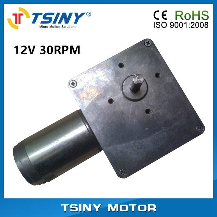 High-torque DC worm gear motor.dc gearbox reductor motor