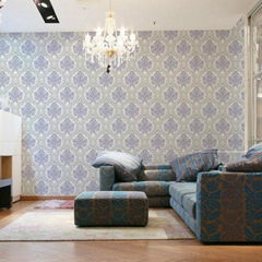 Luxury Embossed Pattern PVC Wallpaper