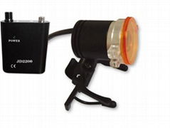 Portable type LED surgical and medical headlight