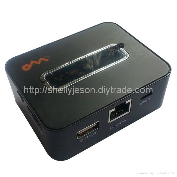 5200mah power bank 3g wifi router with sim card slot 