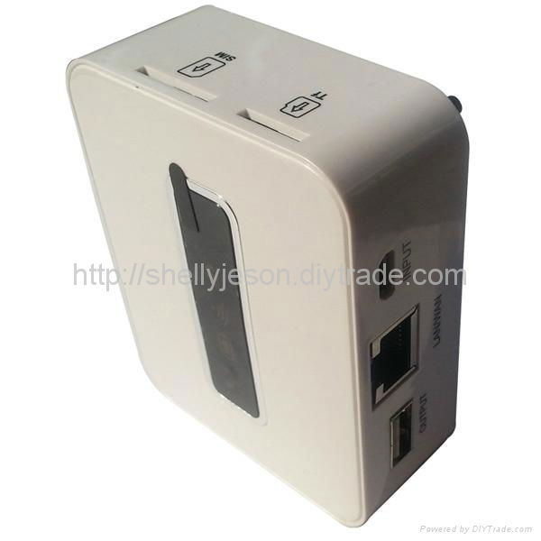 5200mah power bank 3g wifi router with sim card slot  5