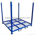 Stackable and Collapsible tyre Stillages with wire mesh 3