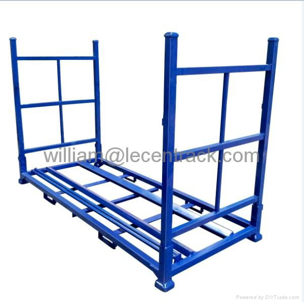 Stackable Folding Stillage Rack for Solid Truck Tires Storage 2