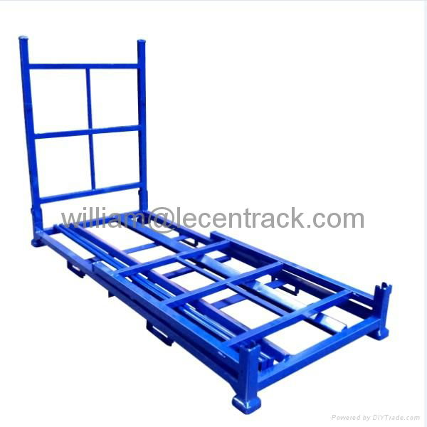 Stackable Folding Stillage Rack for Solid Truck Tires Storage 3