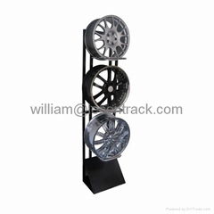 Wheel Display Stand for three 21inch wheel rims