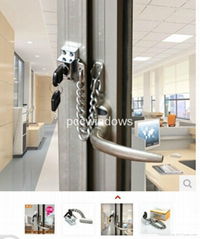 DIY Child safety chain lock for China /Window chain lock for baby protection