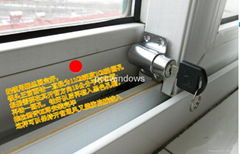 DIY Child safety window bolt lock /UPVC Sliding window space limter