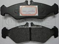 Low Metallic&Semi-Metallic Friction Material Brake Pad For Mecedes Benz GDB1262 1