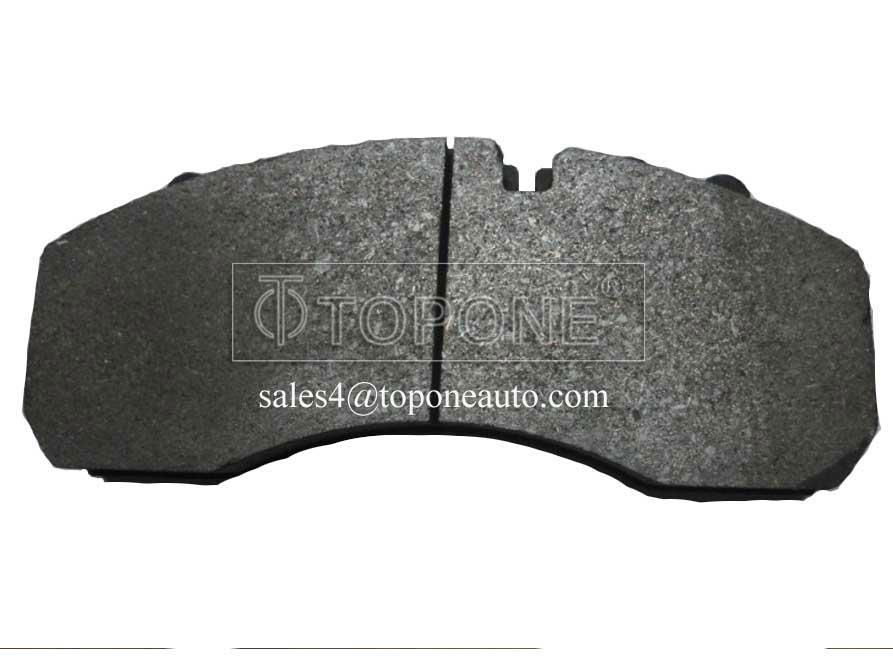 Low Metallic&Semi-Metallic Friction Material Brake Pad For SCANIA WVA29087 2