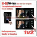 New 7" Wireless Color Door Phone Bell Video Handsfree Intercom Camera IR  2