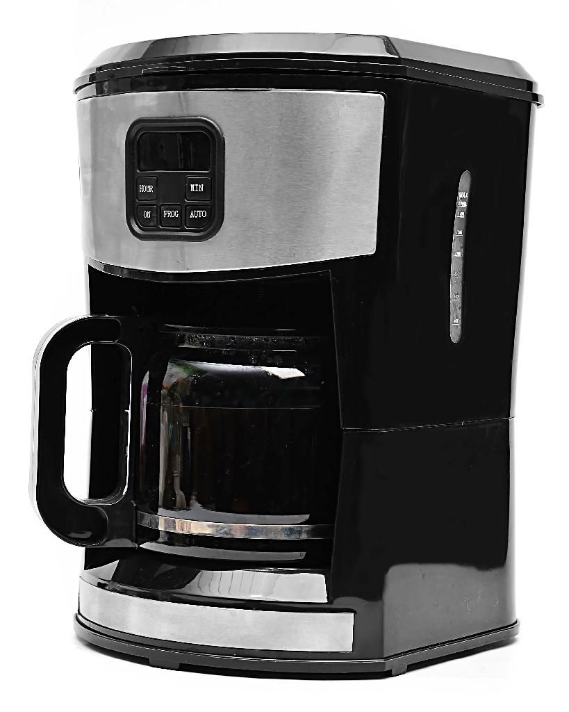 1000W 1.5L(10-12cup) New Programmable Drip Coffee Maker KM-613 2