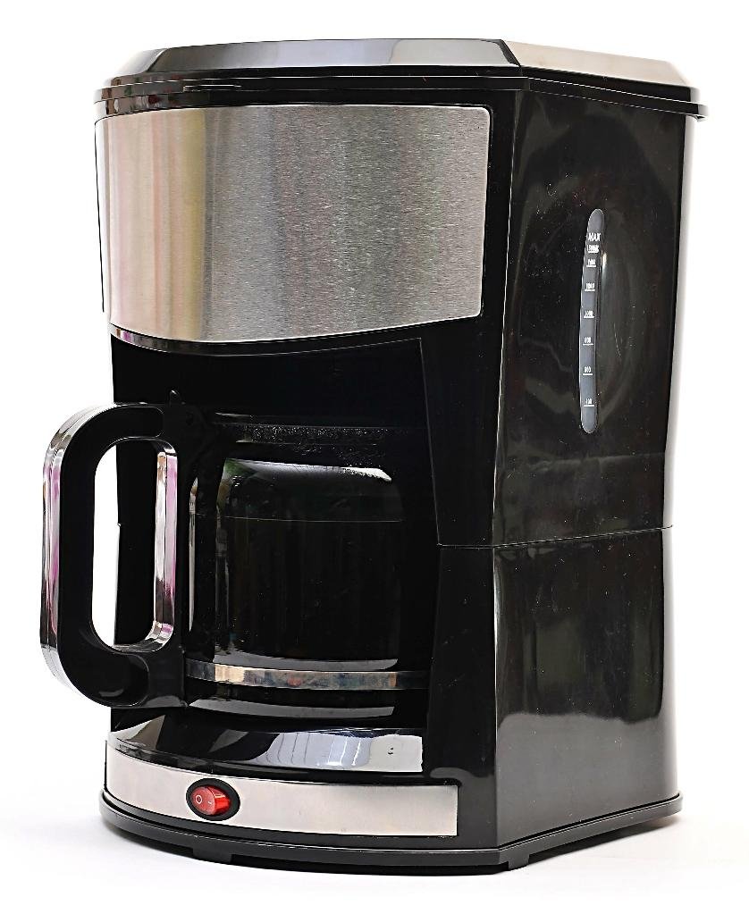1000W 1.5L(10-12cup) New Programmable Drip Coffee Maker KM-613 4