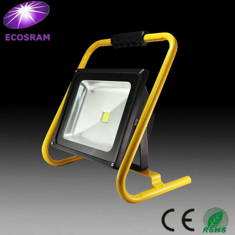 Dimmable Rechargeable LED Flood Light 50W
