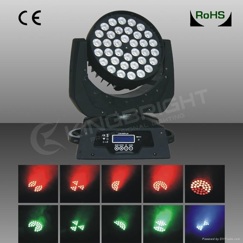 New 575 moving head wash light LED-KB364 (4in1)