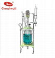 two-layer borosilicate glass reactor GR-50L