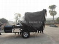 Off road backward folding camping