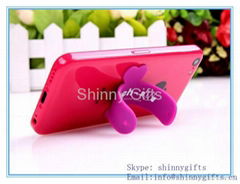 2014 Newest Silicon mobile phone stand for brand promotion 