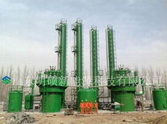 Full set of wet method desulfurization system