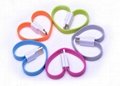 Short Colorful Noodles Lightning USB Cable for iPhone 5S 5 iPad Mini Air 4 2
