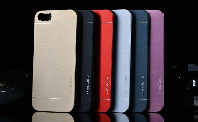 Motomo Matte Aluminum Back Cover Case for iPhone 5S 5 2