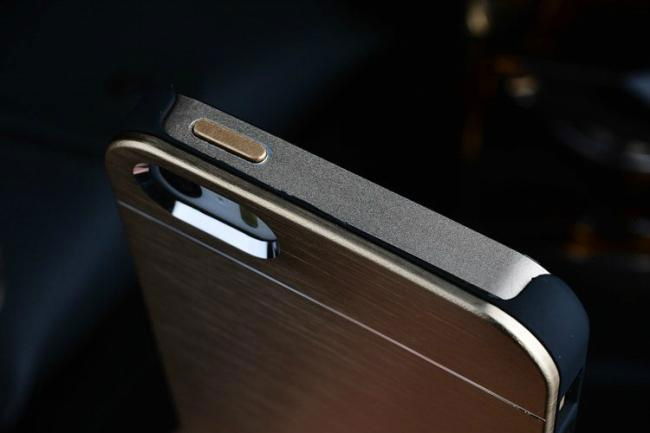 Motomo Matte Aluminum Back Cover Case for iPhone 5S 5 4