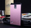 Motomo Brushed Hard Aluminum Cover Back Cases for Samsung Galaxy S5 i9600  5