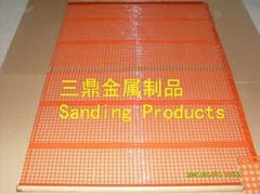 Polyurethane screen mesh