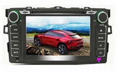 Car GPS with dvd player for Toyota