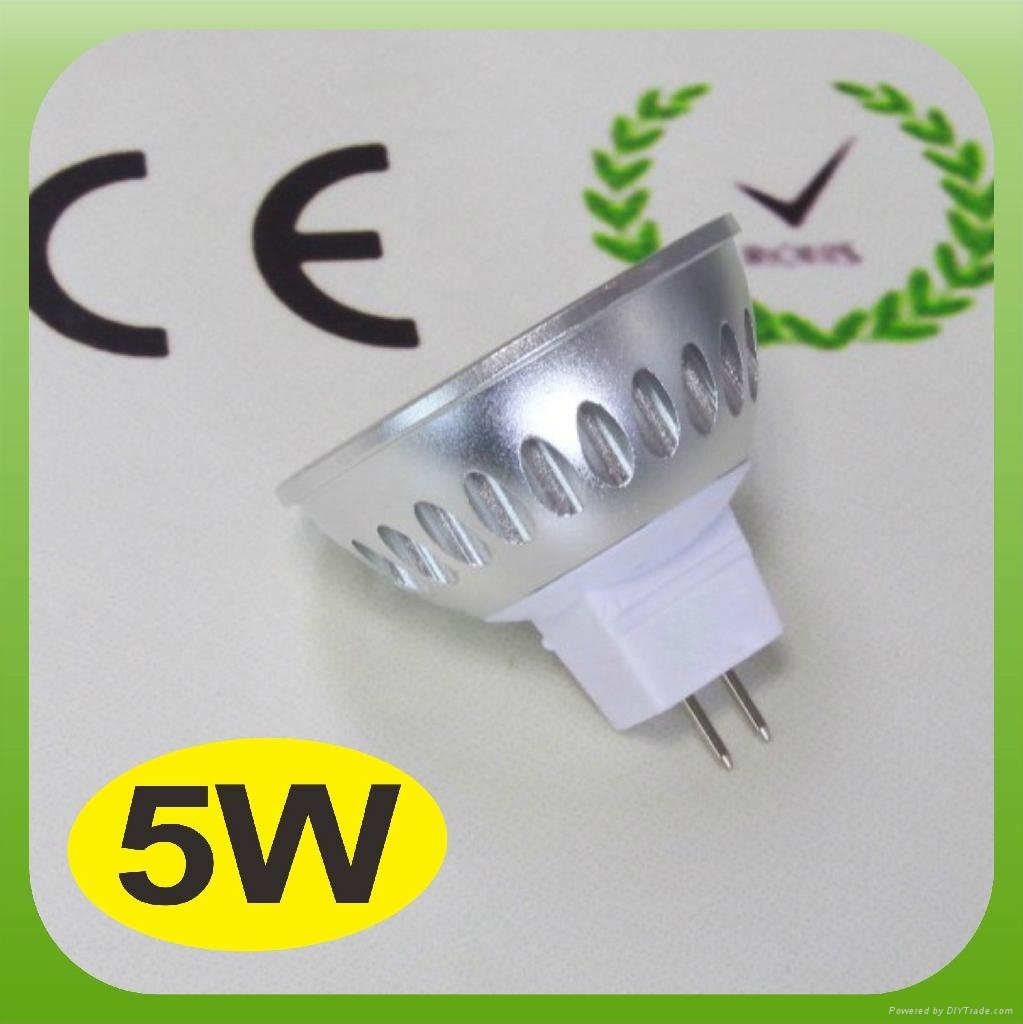 Osram 5W LED MR16 spotlight 10°-90° beam angle changeable CRI>82Ra