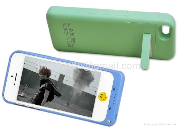 External battery case for Iphone 5 power case  2