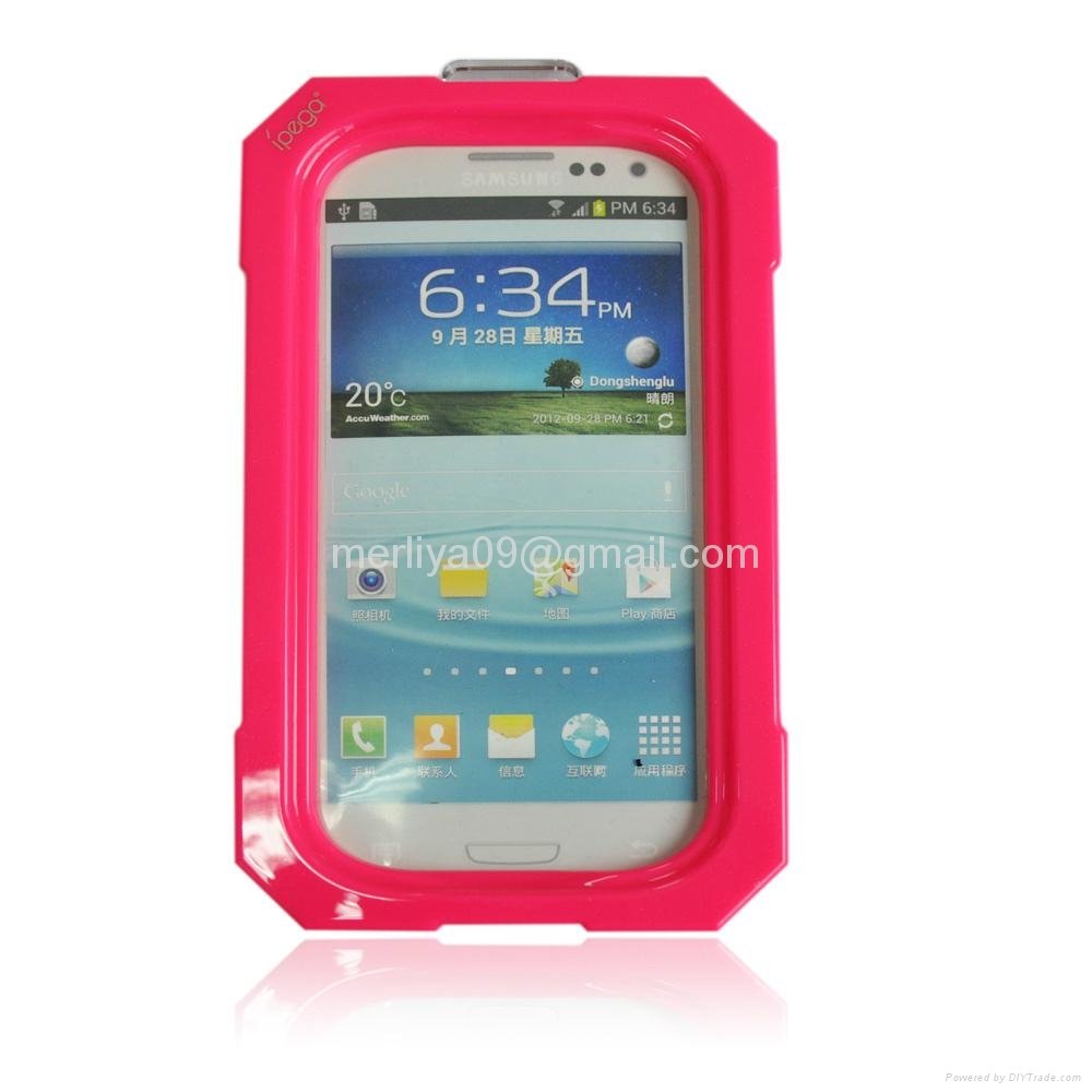 Newest!! New Product waterproof shockproof case for Samsung S3 S4 4