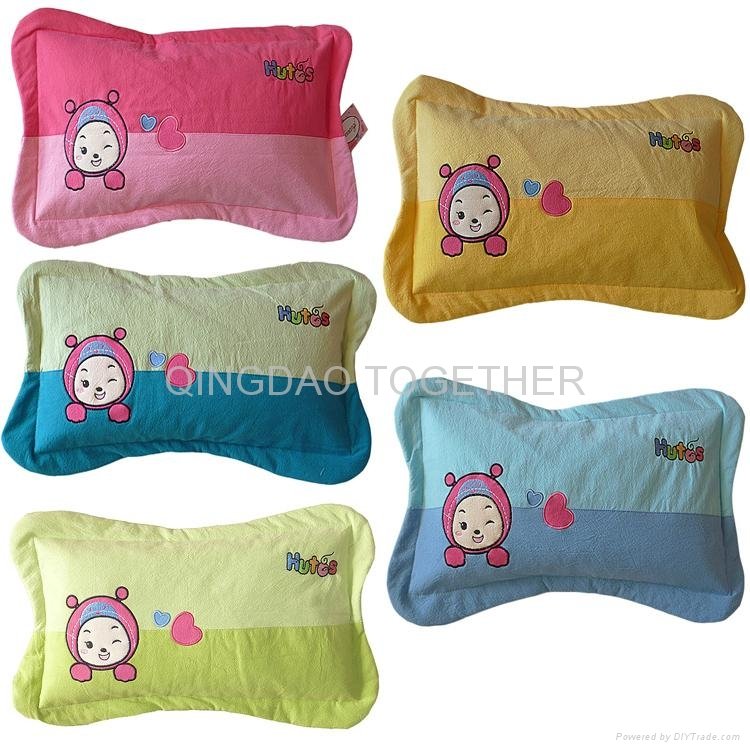 cartoon cotton pillow & pillow cover with buckwheat shell   5