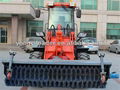 china wheel loader snow plow 