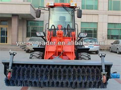 china wheel loader snow plow