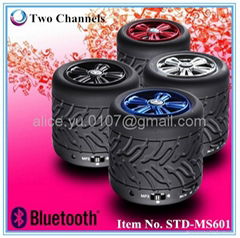 Cool Car Tyre shaped speaker Mini