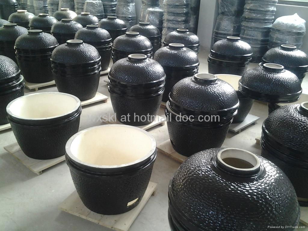 kamado egg ceramic bbq grills outdoor garden kitchenware cooking - hcskl18T  - huizhichang (China Manufacturer) - Travel,Outdoor & Camping -