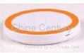 qi Wireless Charging Pad with Round Shape Small Colorful Cheapest Price 