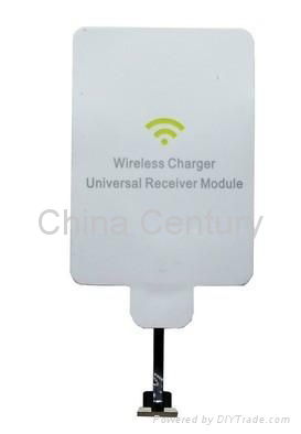 qi Universal Wireless Charging Receiver for All Mirco Port Mobile 5pin  2