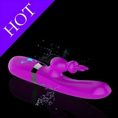 New Designer vibrator, Silicone rabbit Vibrator Top selling vibrator,6 speeds