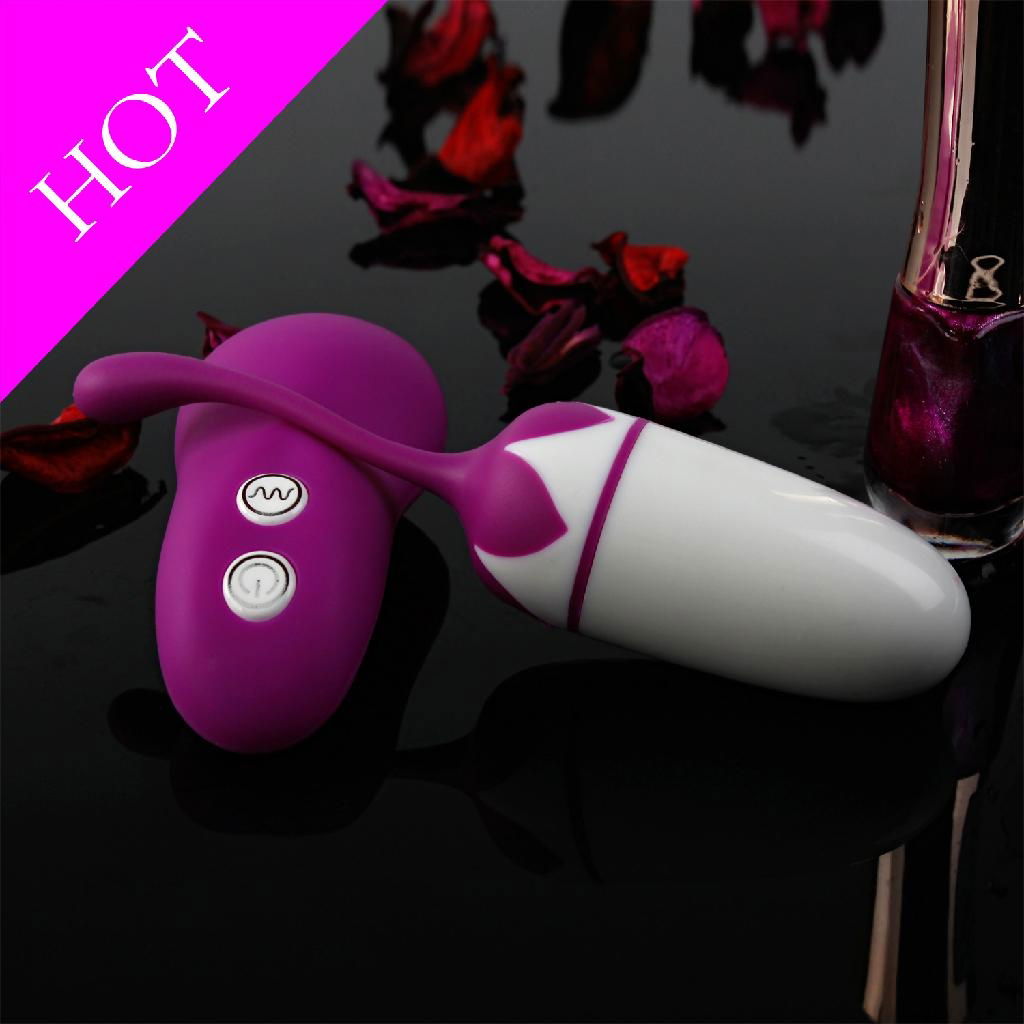 Colorful Portable Wireless Waterproof Vibrators , Remote Control Women toy