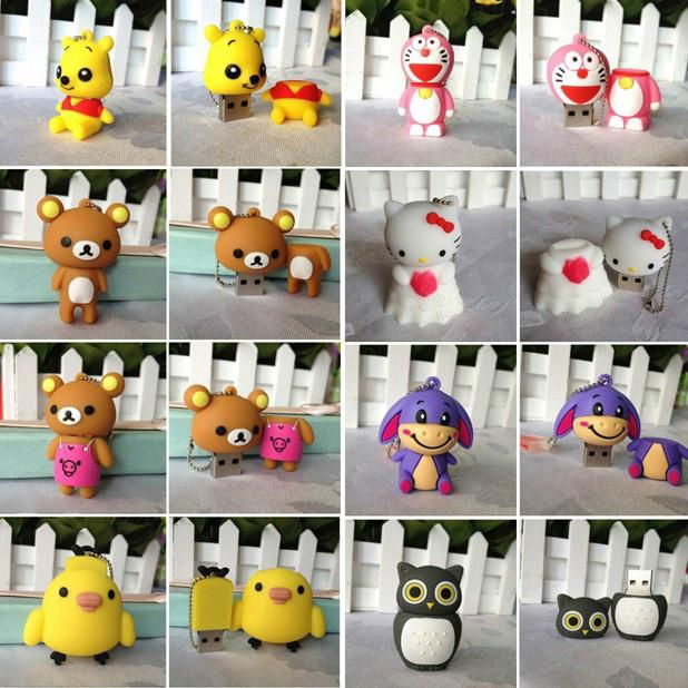 wholesale cheap 4gb 8gb 16gb 32gb cartoon usb flash driver pendriver