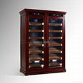 VinBro Climate Controlled Electronic Cigar Humidor Cabinet Wooden Furniture Cool 5