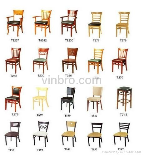 VinBRO Custom Modern/Antique Bar Stool Table Set Furniture LED Ice Buckets Wood 5