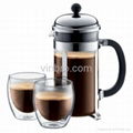 VinBRO French Press Coffee Maker Fully Espresso Coffee Machine Commercial 