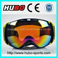 2014 fashion hot sale double lens snow ski goggles 1