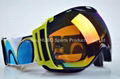 2014 fashion hot sale double lens snow ski goggles 3