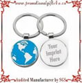 Global Metal Keyring with Imprint Logo for Promotional Gifts 1