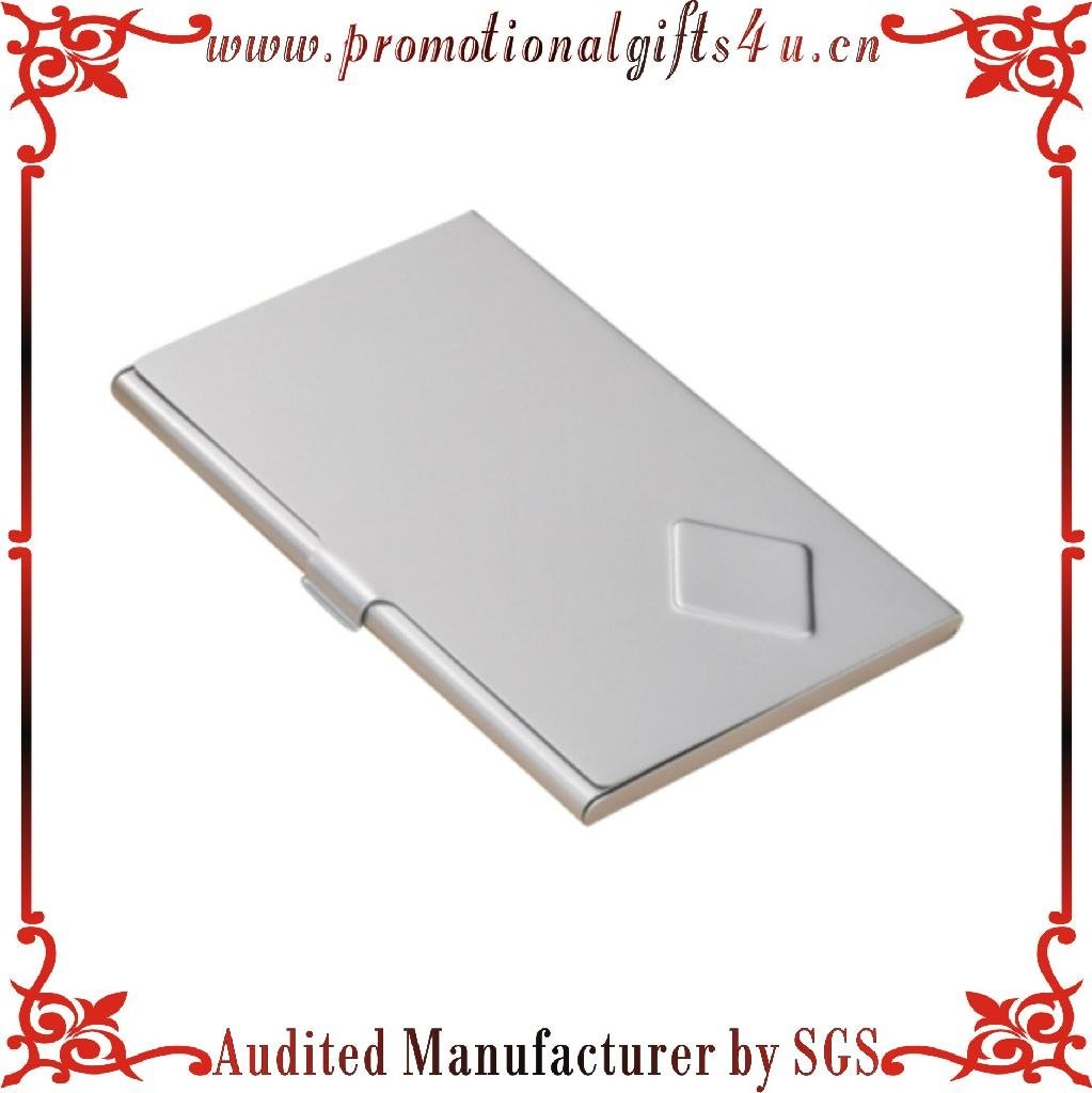 Aluminum Personalized Namecard Holder 2