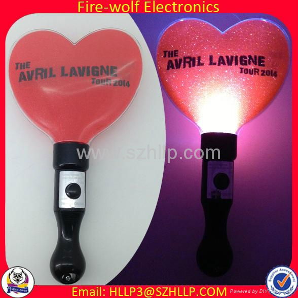 Star Flashing Stick Heart Glowing Wand for Event China Manufacturer 2