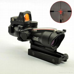 Trijicon TA31 ACOG Style 4X32 Real Fiber Source Red Illuminated Scope w/ RMR Mic